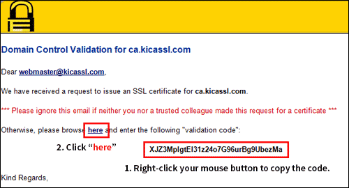Enter authentication code.1